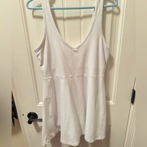 Beyond Yoga White Athletic Dress